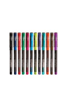 روان نویس کرند با جوهر ژل مدل ANDIA بسته 12 رنگ  روان نویس کرند با جوهر ژل مدل ANDIA بسته 12 رنگ